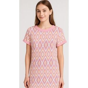 Women's Lula Roe Multi-Color Short-Sleeve Top- Size XXS Casual Preppy